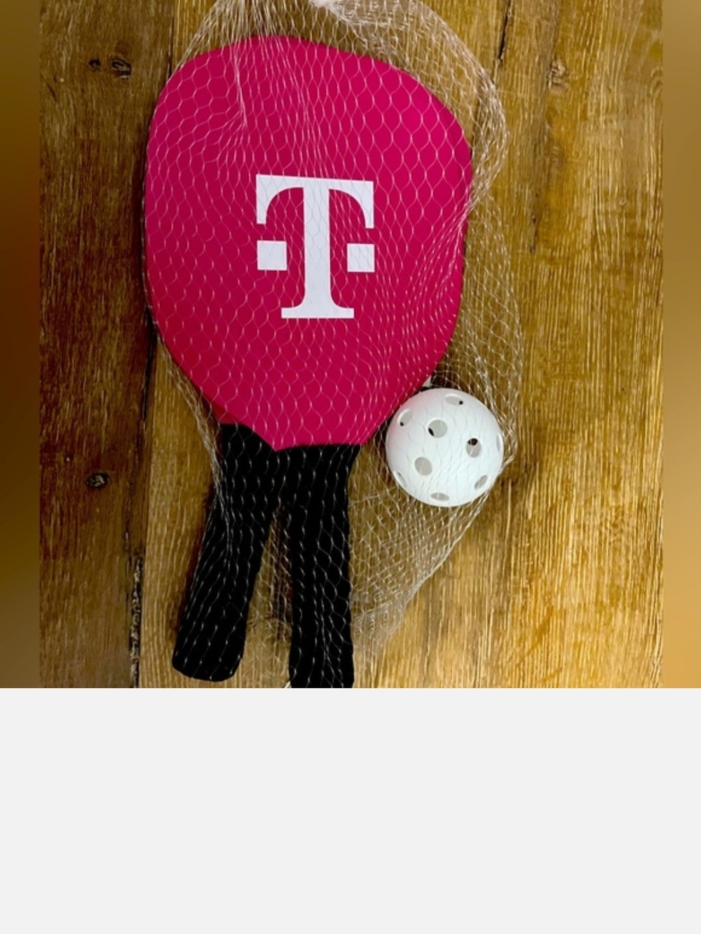 Pink Paddle Ball Set Brand New